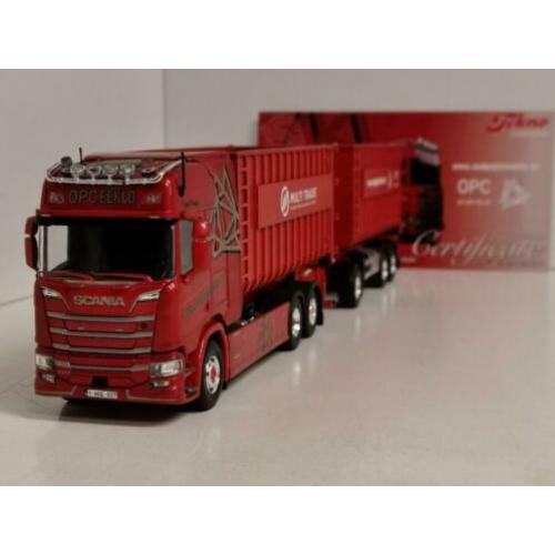 NIEUW scania R OPC EEKLO BELGIE containerauto combi TEKNO