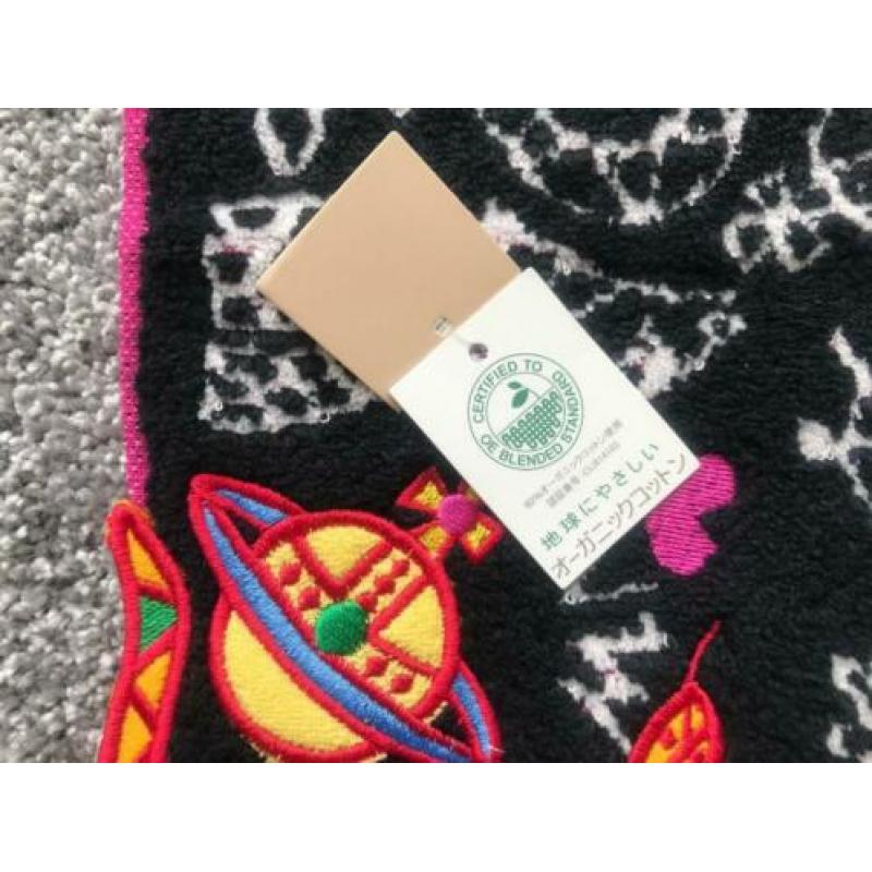 Vivienne Westwood: handdoekje met orb & slang - nieuw!