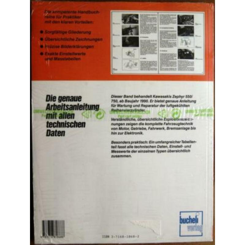Kawasaki Zephyr 550 / 750 v.a 1990 / Aanbieding + gratis ver
