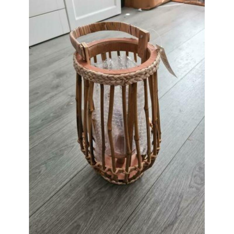 4 Houten lantaarns..