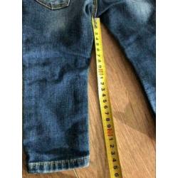 Zara donkerblauwe jeans maat 74