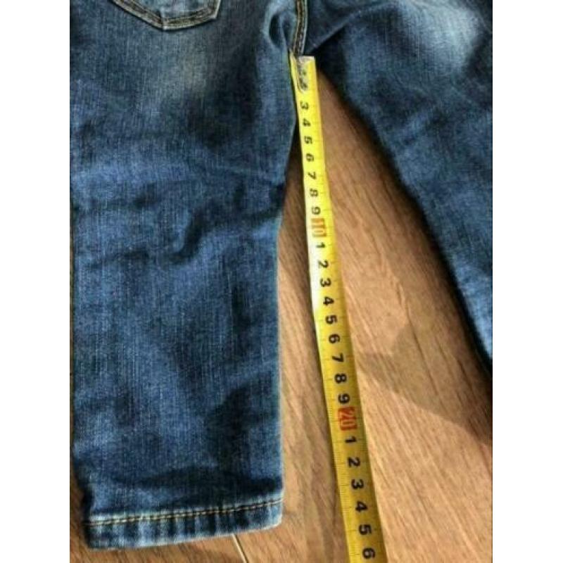 Zara donkerblauwe jeans maat 74