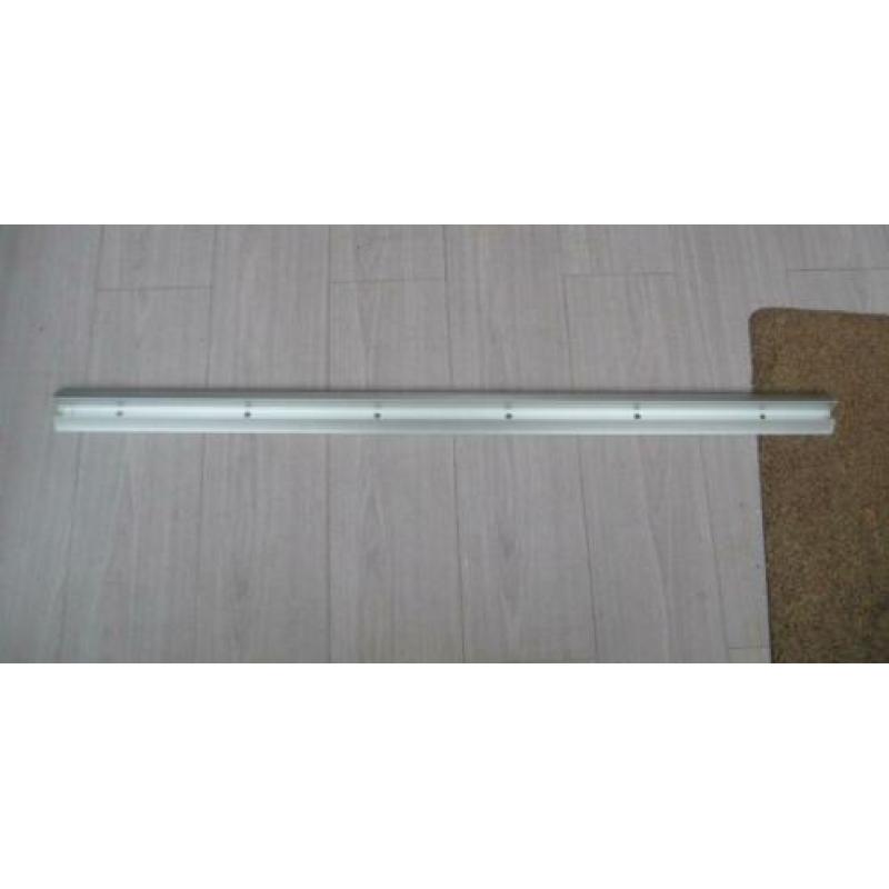 wandpaneel Plank met rail 120x40cm