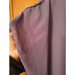 Mooie blauwe top met vkeermuismouwen, maat XL