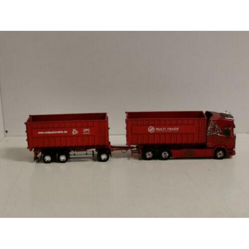 NIEUW scania R OPC EEKLO BELGIE containerauto combi TEKNO