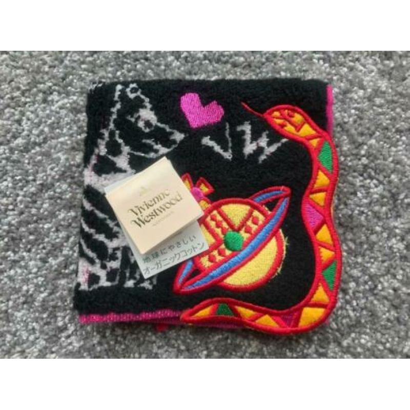 Vivienne Westwood: handdoekje met orb & slang - nieuw!