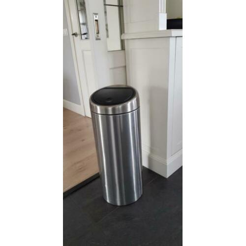 Brabantia prullenbak mat RVS