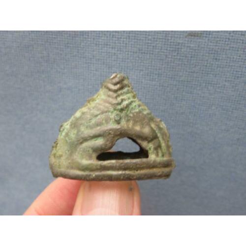 Middeleeuwen – Viking dolk pommel - 7e – 9e eeuw - bodemvond