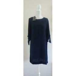 nieuwe jurk van freequent blauw/zwart