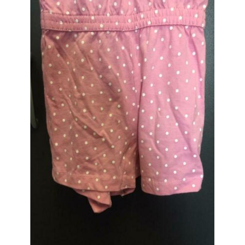 Polka dot jumpsuit, maat:92