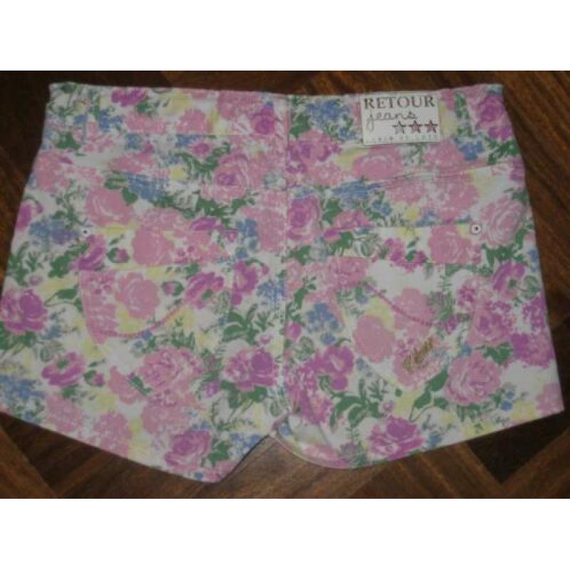 Bloemen short van retour denim deluxe mt 176