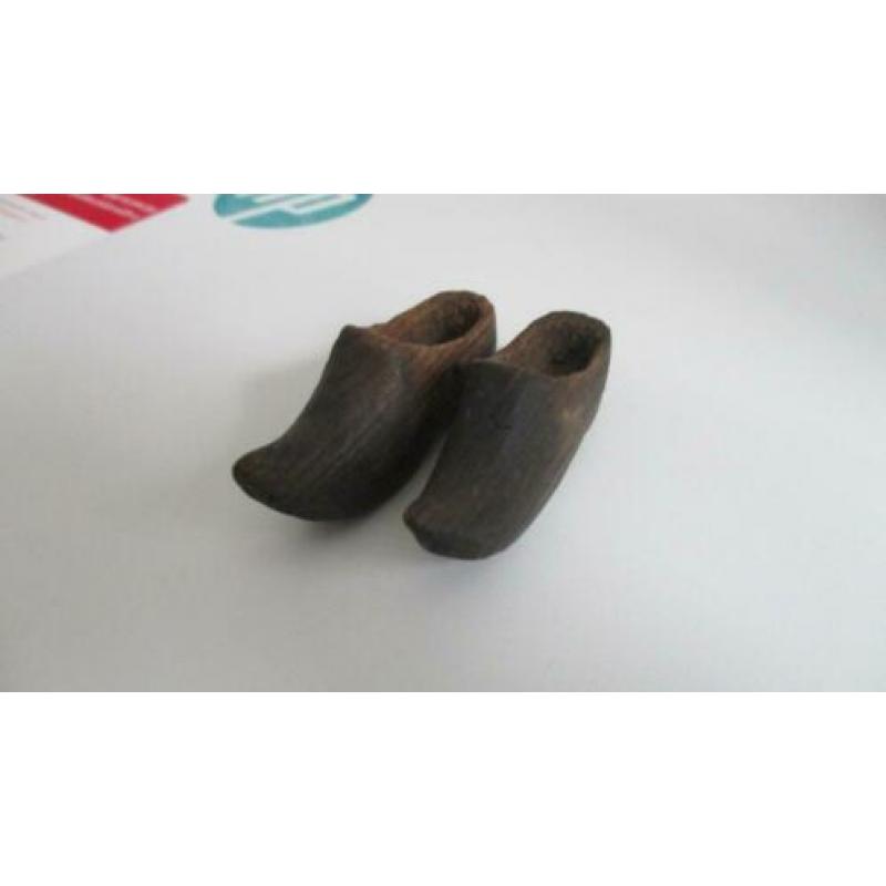 antieke houten klompjes