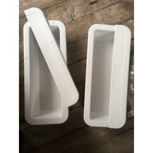 kunststof bakken wit