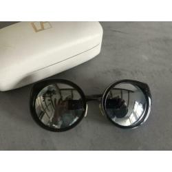 Jil Sander - mooie titanium zonnebril - nieuwstaat