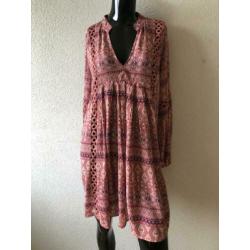 R&F jurkje roze Ibizastyle mt S/M en L/XL