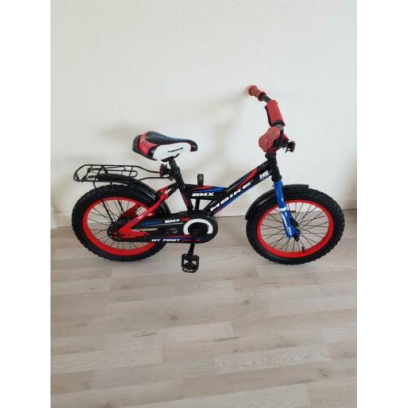 Stoere jongens fiets