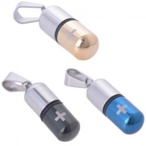 As hanger, As urn, As sieraad capsule met kruis in 3 kleuren