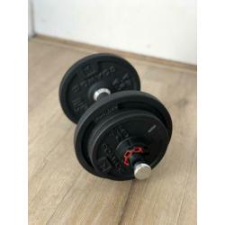Dumbells 20kg nieuw in de doos