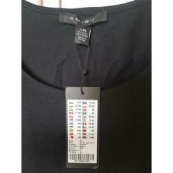 Basic zwart jurkje Amisu mt 42