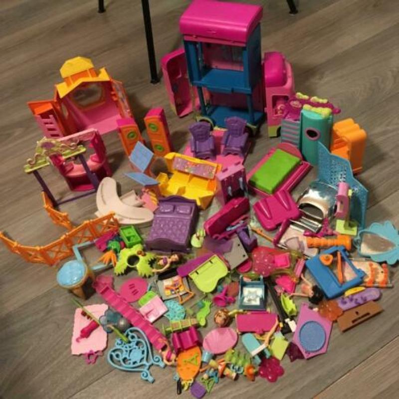 Veel Vintage Polly pocket Mattel camper meubels accessoires