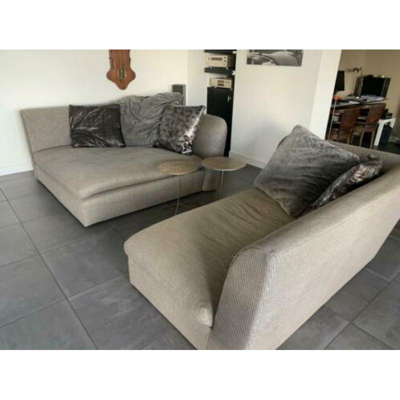 grote 3 zits met loungebank