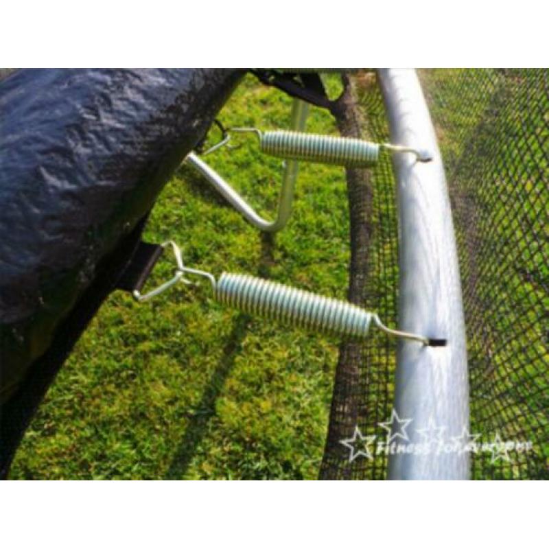 Nieuwe Complete Reuze Trampoline 430cm Incl Vangnet & Ladder