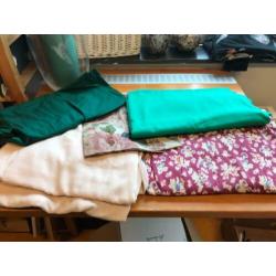 Stoffen en lappen, grote keus, ook stof op rol 1 + 1 gratis