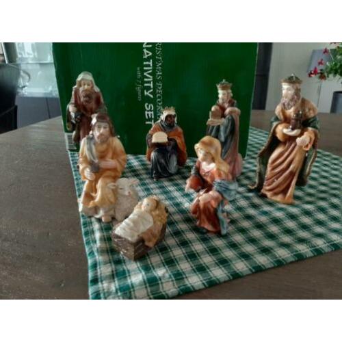 Kerstgroep, Kerststal figuren, polystone