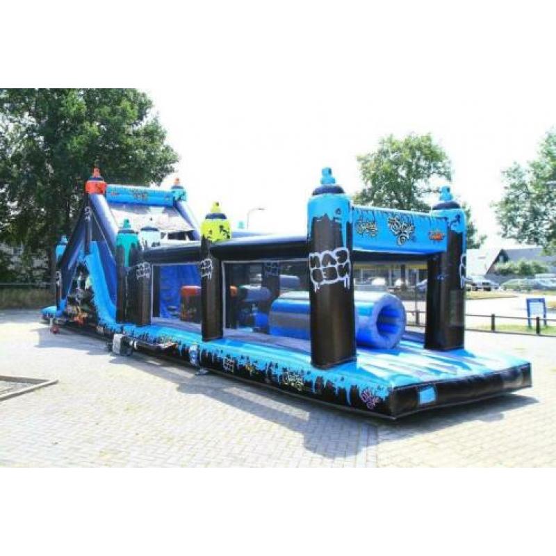 Te koop: stormbaan 18m Graffiti