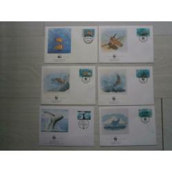 Postzegels oa. 1e dagenveloppen
