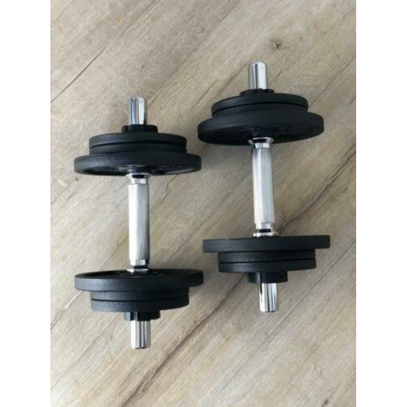 Dumbells 20kg nieuw in de doos