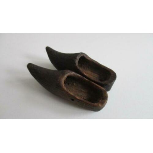 antieke houten klompjes