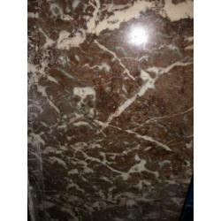 Partij Rood Marmer platen 5 platen