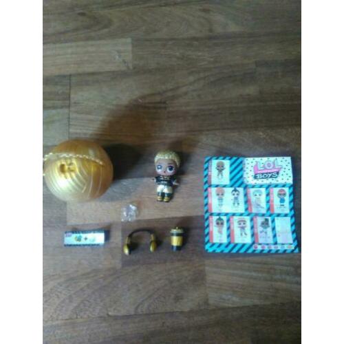 Lol surprise verzamel boys zeldzaam king bee gouden bal