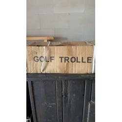 golfsetje met nieuwe trolley