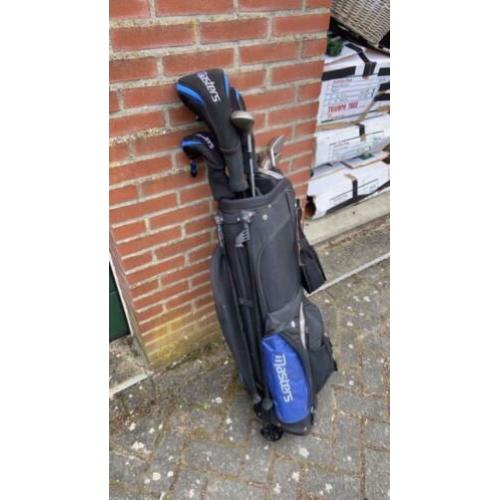 golfsetje met nieuwe trolley