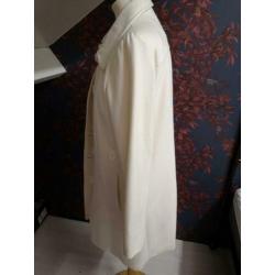 Witte jas maat 38