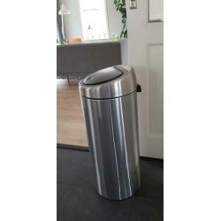 Brabantia prullenbak mat RVS