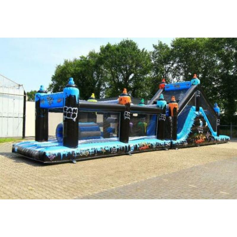 Te koop: stormbaan 18m Graffiti