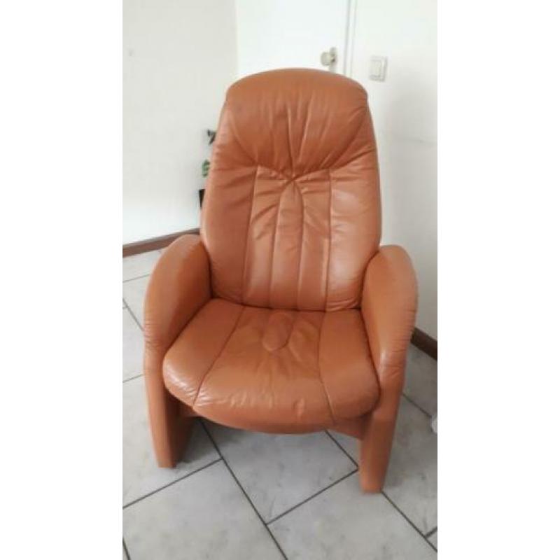 Set fauteuils met hocker