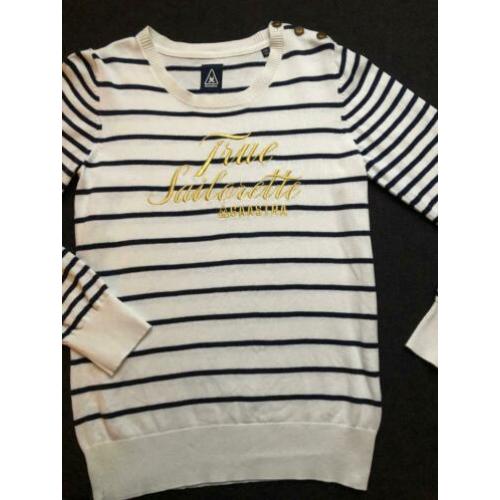 trui gaastra blauw wit mt 158-164