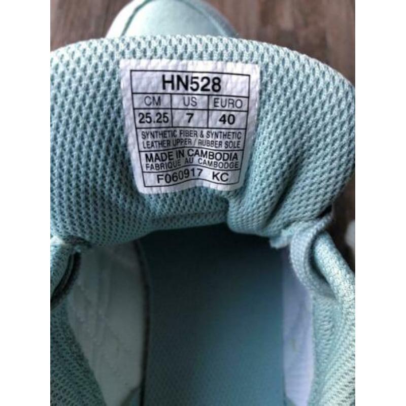 Asics Aaron sneakers, maat 40, mint groen