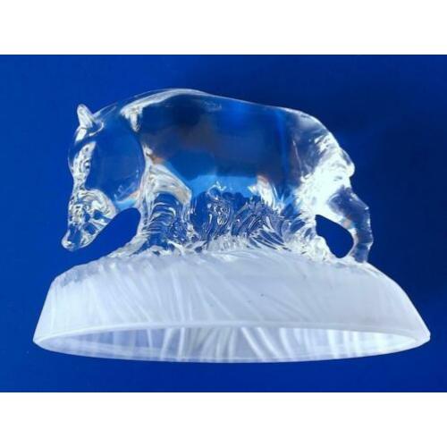 Wild zwijn Cristal d'Arques France dierfiguren (Wild Boar)