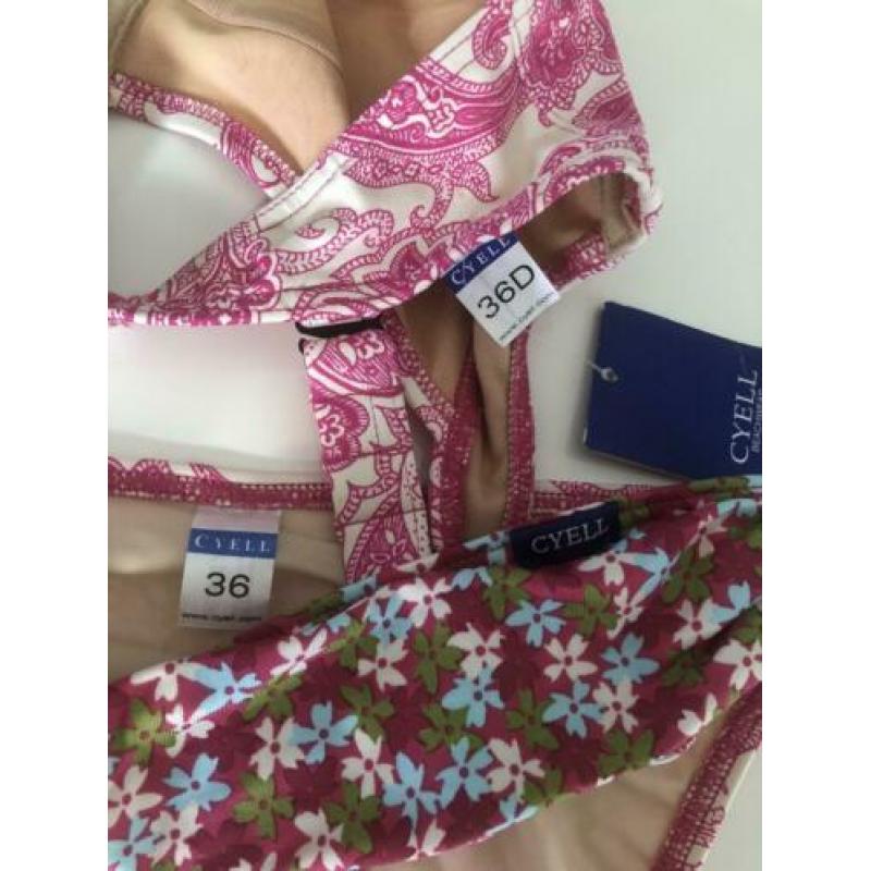 CYELL BIKINI Mt 36 cup D nieuw