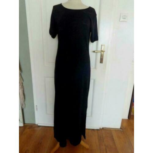 zwarte lange jurk MARCO POLO mt L