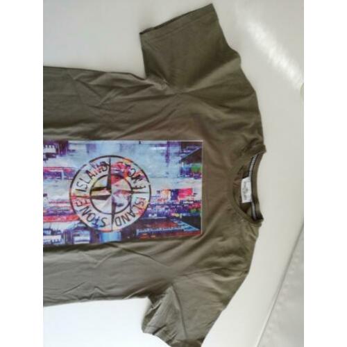 Legergroen stone island xl