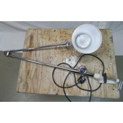 Nr.5 schaarlamp bureaulamp tafellamp Derungs Toplux Swiss