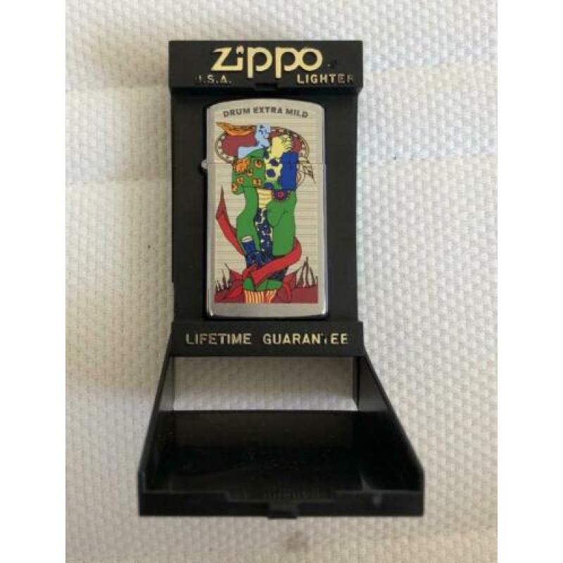 Zippo aansteker (merk Drum)