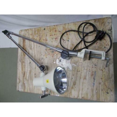 Nr.5 schaarlamp bureaulamp tafellamp Derungs Toplux Swiss