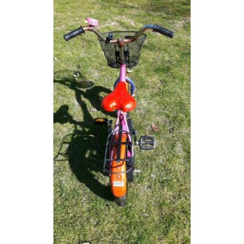 Kinderfiets leuk om mee te starten 12.5 inch